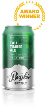 Can of Tall Timber Ale